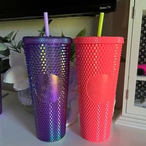 Bundle of 2 Studded Starbucks Tumblers